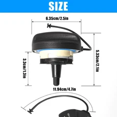연료 탱크 캡 커버 BMW M3 E46 E90 F10 X1 MINI 쿠퍼 R55 16117222391, 01 1pc