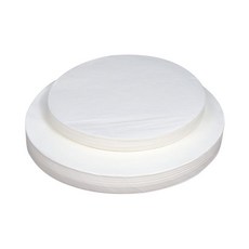 원형 종이 호일 바베큐 오일 흡수 프라이어 베이킹 에어프라이어 구이용, 1개, 1mm