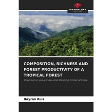 (영문도서) Composition Richness and Forest Productivity of a Tropical Forest Paperback, Our Knowledge Publishing, English, 9786208512316