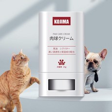 KOJIMA 강아지 고양이 풋밤 마유크림 발패드 보습제 애견발밤 발바닥 케어, 1개, 15g