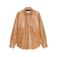 MSGM 집업 칼라 코트