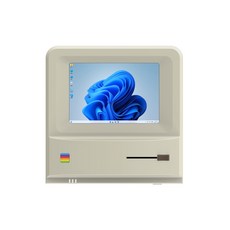 N100 미니PC 에코비 AMAC 16G램 512G 사무용 데스크탑 본체 보조스크린 윈도우11 프로 탑재, EcoBe-AMAC-N100, WIN11 Pro, 512GB, 16GB, 레트로