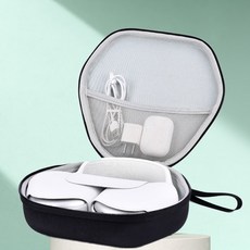 에어팟 맥스 풀커버 보관 케이스 파우치 가방 패브릭 가죽, 1개, 상세페이지 참조