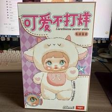 블라인드 박스 노미 러블리 네버 엔즈 시리즈 비닐 미스터리 귀여운 액션 피규어 가방 펜던트 서프라이즈 선물, Random 1PCS