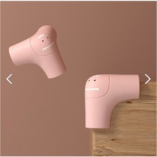 공룡 모서리보호대 안전쿠션 모서리가드 4P, 핑크, 4개