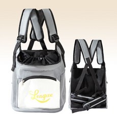 寵物前背袋 寵物外出包 寵物背袋 狗狗外出包 貓咪胸前包 前抱式 四季通用 透氣 穩固 貓包 寵物雙肩揹包, 耐髒灰（前後都能背）, 1個