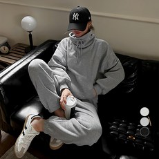 NANING9 女性Honolf刷毛運動套裝