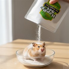 정그리공구 햄스터 목욕 모래 500g 햄스터용품