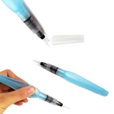 썬코 워터브러쉬 수채화 물붓펜 켈리그라피 마르지않는 브러쉬 워터붓, 대, 1개