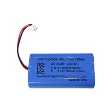 18650 1S2P 3.7V 5200mAh KC인증 리튬이온 배터리 루메나 무선선풍기 교체용 고용량배터리, 1개, 1개입