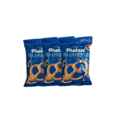 노브랜드 미니 프레첼 땅콩버터 오징어맛, 3개, 95g