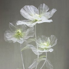 실크 꽃 무대 꽃장식 장식 레이아웃 소품 웨딩 스튜디오, 보카시청백화두 세트3, 1개
