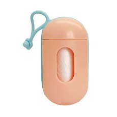 熊好命 寵物撿便袋 可分解環保撿便袋, 1個, 原創寵物撿便器-粉