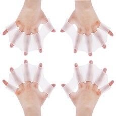 손가락 물갈퀴 오리손 남녀공용 개구리손 1쌍+1쌍