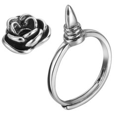 제이에프 여성 호신용품 장미반지, 1개