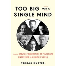(영문도서) Too Big for a Single Mind: How the Greatest Generation of Physicists Uncovered the Quantum World Hardcover, Experiment, English, 9781615199204