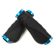 자전거 그립 TPR 고무 통합 MTB 사이클링 핸드 레스트 산악 도로 핸들 바 케이싱 외장 충격 흡수, 06 Blue, 1개