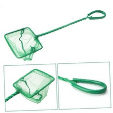 물고기 잡는 그물망 긴손잡이 어항청소 관상어 포획용 메쉬 뜰채 수족관 관리도구, 1개