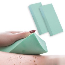 아프지 않은 무통증 저자극 매직 때밀이 스펀지 때 지우개 각질 제거 블럭, 1세트, 3개입, 그린