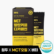 참앤들황토농원 데이앤 MCT오일 방탄커피 디카페인 14포 1박스, 10g