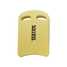 成功 訓練用浮板(藍/黃) S672，游泳訓練輔助器材，提升腿部力量，安全耐用, 黃色