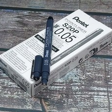 스케치/드로잉펜-펜텔 포인트라이너 0.05mm 12자루tjr73ntn