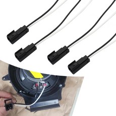 다운힐 자동차 스피커 배선 하네스 어댑터 케이블 오디오 교체 부품 72-5600 포드 F150 F250 이스케이프 머스탱 링컨 머큐리 M-azda(블랙)와 호환 가능