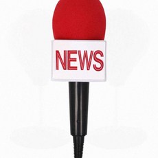 어린이 역할놀이 방송국 마이크로폰 파티용 모형 플라스틱마이크