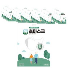 대성 새부리형 호 마스크 KF94 백색 3매입 20개 총 60매, KF94(60매)