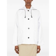 카슬에디션 세일러 후드 버튼 레인코트