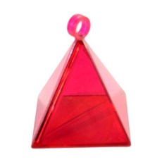 풍선 무게추 펜던트 기념일 발렌타인 데이 할로윈 파티 결혼식 컴팩트 장식 피드, 1개, 1. Red
