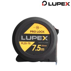 LUPEX 루펙스 프로락 줄자 25x7.5 고강도 나일론코팅 PL25-75