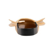 Arena 유니 성인 Powerfin Pro II 수영 트레이닝 오리발 남성 및 여성용 실리콘 쇼트 블레이드 플리퍼 왼쪽/오른쪽 맞춤형 화이트/쇼킹 핑크 사이즈 4.5-5., 골드