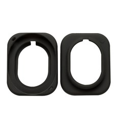 유연한 실리콘 헤드폰 디펜더 전신 방어 카운터 슬립 텍스처 Prec, Black