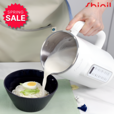 신일 두유제조기 서리태 두유 죽 이유식 제조기, SEP-DU800WS 화이트