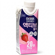 하이뮨 프로틴 밸런스 액티브 딸기, 250ml, 2개