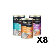 미아모아 바이탈 드링크 고양이음료 3종, 24개, 135ml, 혼합