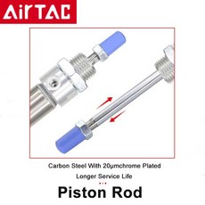 Airtac MA16 20 미니 실린더 MA 시리즈, 04 16mm Bore, 06 200mm Stroke S CA