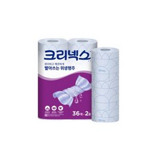 빨아쓰는 위생 행주 36매 2롤 주방 키친타올 크리넥스