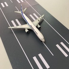 프라모델 우주선 모형 조립 키트 마이시티 소형 항공기 모델 활주로 플라스틱, Large size mid runway