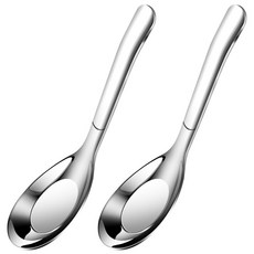리브문 316 스텐 쌀국수 스푼, 2개, 실버