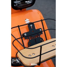 鈴木SUI Ghost文青菜籃，金屬菜籃，黑化底板，松木底板，翔哥精選，廚房收納, 1個, 單鋁合金菜籃  黑底