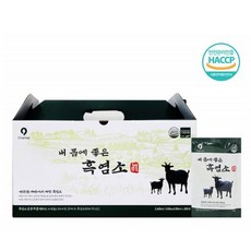 민솔인리빙 옻가네 흑염소 진액 80ml 30포 홍삼정 홍삼액선물세트 선물 가정의달, 상세페이지 참조g, 1개