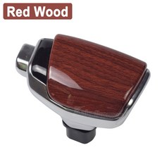 자동차 자동 기어 변속 노브 현대 Ix35 Ix25 미스트라 투싼 기아 스포티지 R K4 K3 변속기 핸드볼 ABS 가죽, 04 Red Wood, 04 Red Wood