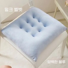 해피유통 겨울용 귀여운 곰 디자인 두꺼운 따뜻한 플러시 의자 방석, 45*45CM(4개 팩), 3