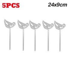 유리 새 자동 꽃 급수 장치 여행용 드리퍼, 4. 5pcs Little bird, 1개