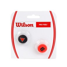 윌슨 테니스 프로 필 클래시 댐프너 엘보링 진동방지 WR8406801001, 1세트, 블랙오렌지
