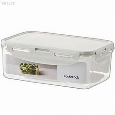 스테커블 트라이탄 직사각 밀폐용기 1 6L LBF824 냄새배임없는 반찬통세트 식단도시락, 1개