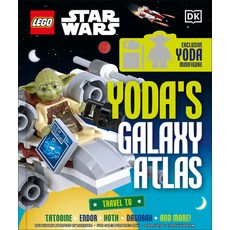 Lego Star Wars Yoda's Galaxy Atlas: With Exclusive Yoda Lego Minifigure Hardcover, DK Publishing (Dorling Kind..., English, 9780744027273