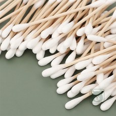 꼭필스 나무 면봉 100P 화장면봉